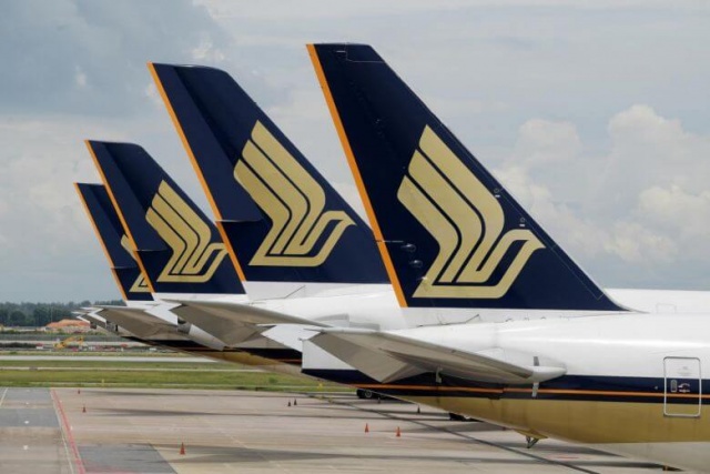 singapore airlines grounded fleet