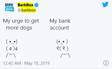 barkbox meme marketing