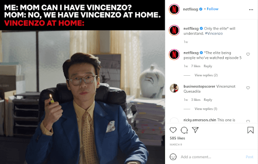 netflix vincenzo meme