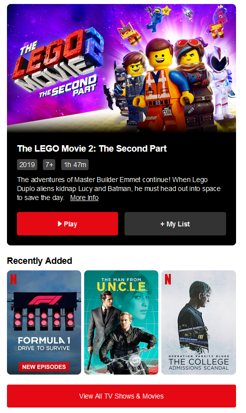 netflix email marketing